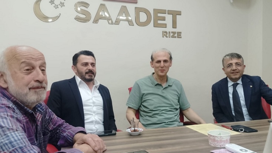 RTSO Başkan Adayı Ahmet Arif Mete'den Saadet Partisi'ne Ziyaret